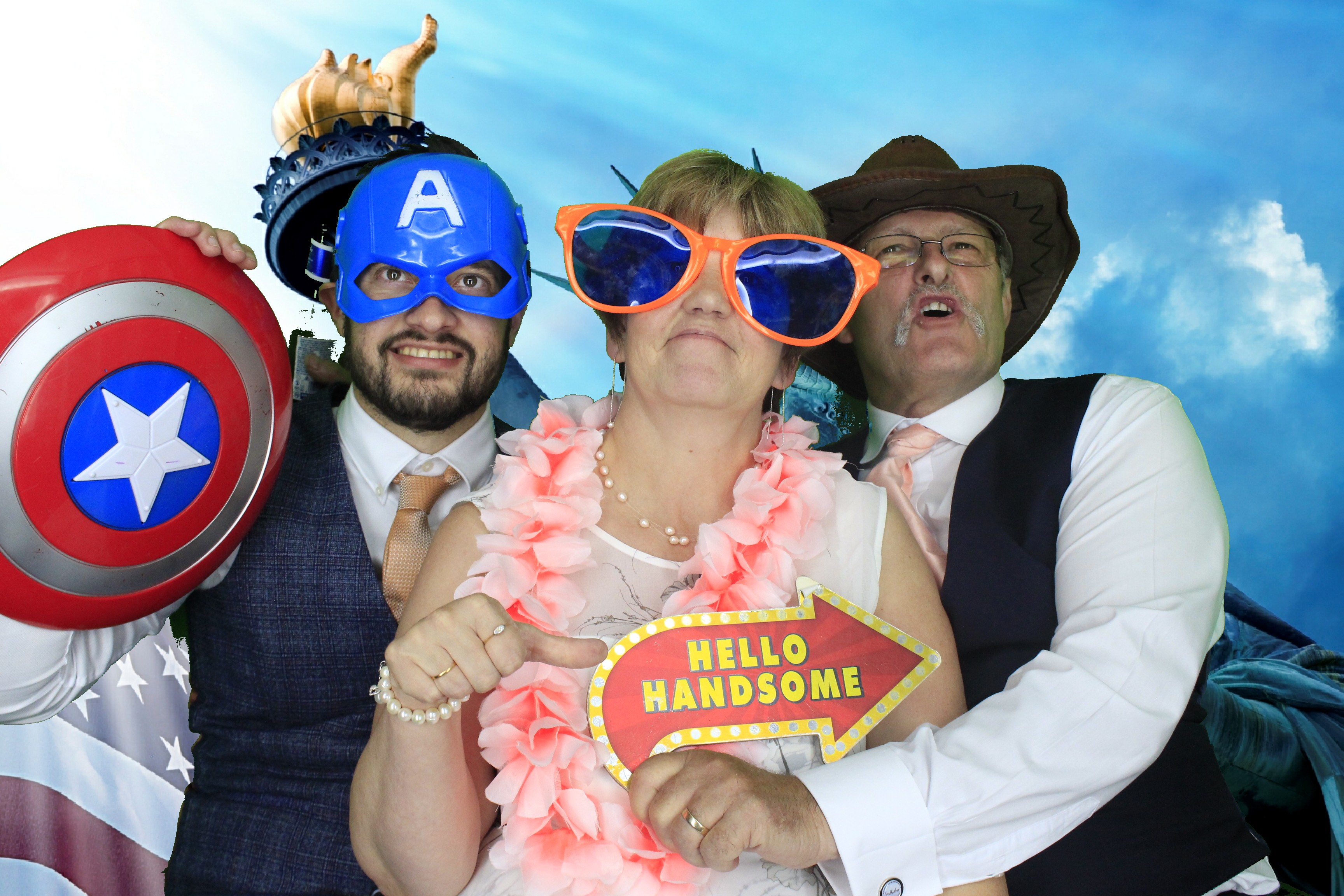 Graham and Rhiannon's Wedding | View more photos from the event at gallery.myphotoboothexperience.co.uk/u/MyPhotoBoothExperienceLtd/Graham-and-Rhiannons-Wedding
